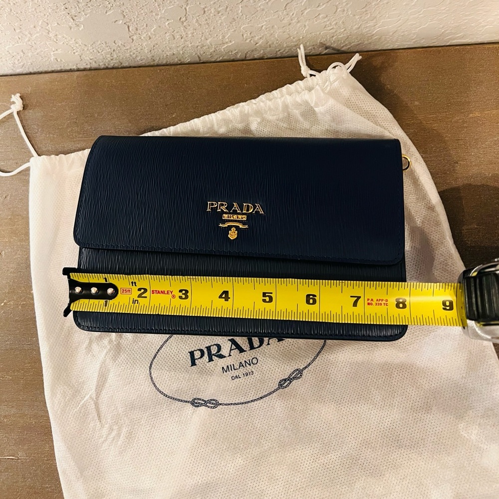 Prada Dark Blue Crossbody Bag - Picture 8 of 8